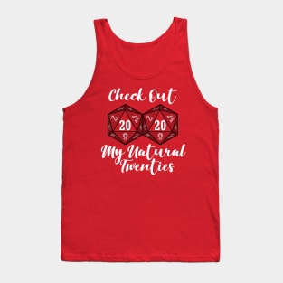 Natural 20s Tank Top